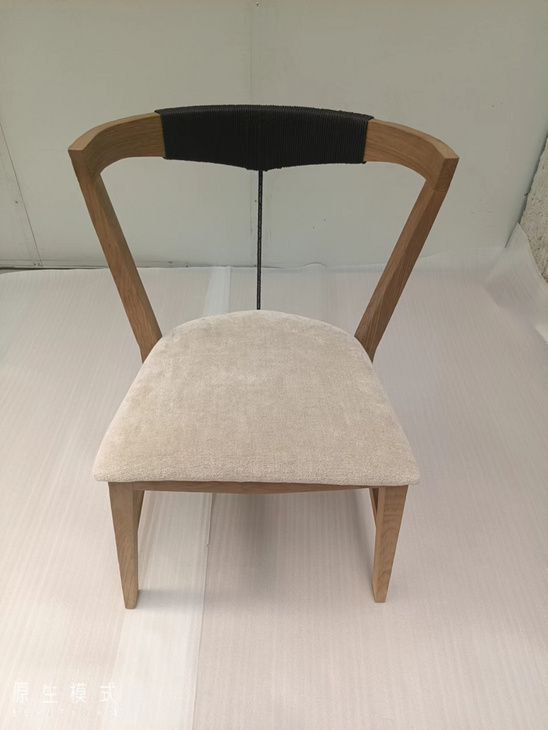 CH-100 Chair oak 编绳餐椅 dinning chair oak 白橡