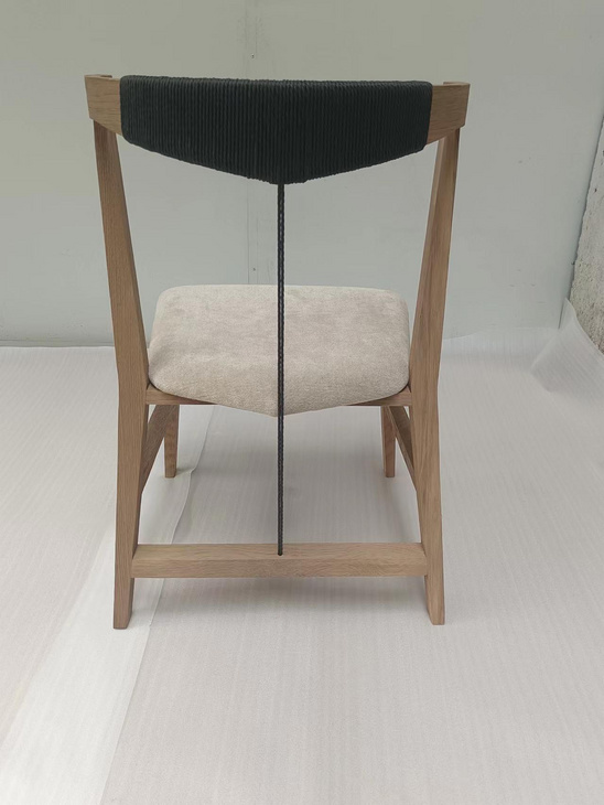 CH-100 Chair oak 编绳餐椅 dinning chair oak 白橡