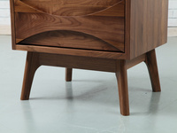 11A-BS-01W bed side table  besides 床頭柜 黑胡桃 Walnut