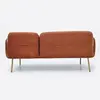 Light luxury 3 seater sofa modern simple household soft foot chair