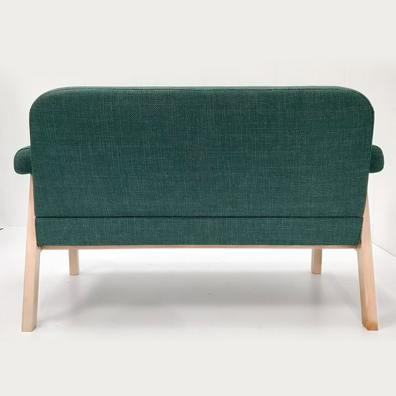 Fabric-covered sofa living room Nordic simple 2 seater sofa