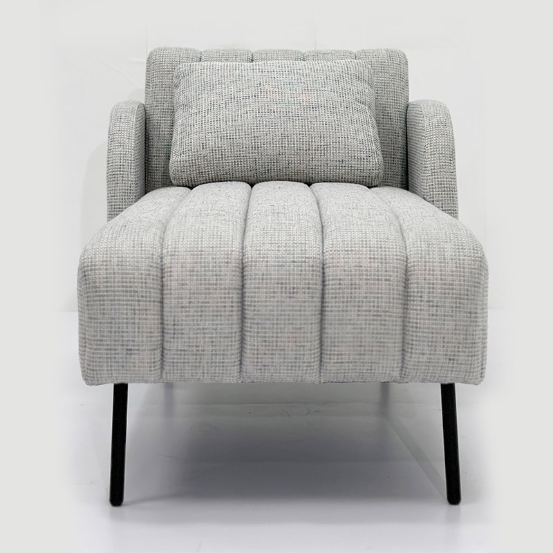 Light luxury chaise longue  Modern simple metal household soft Sofa