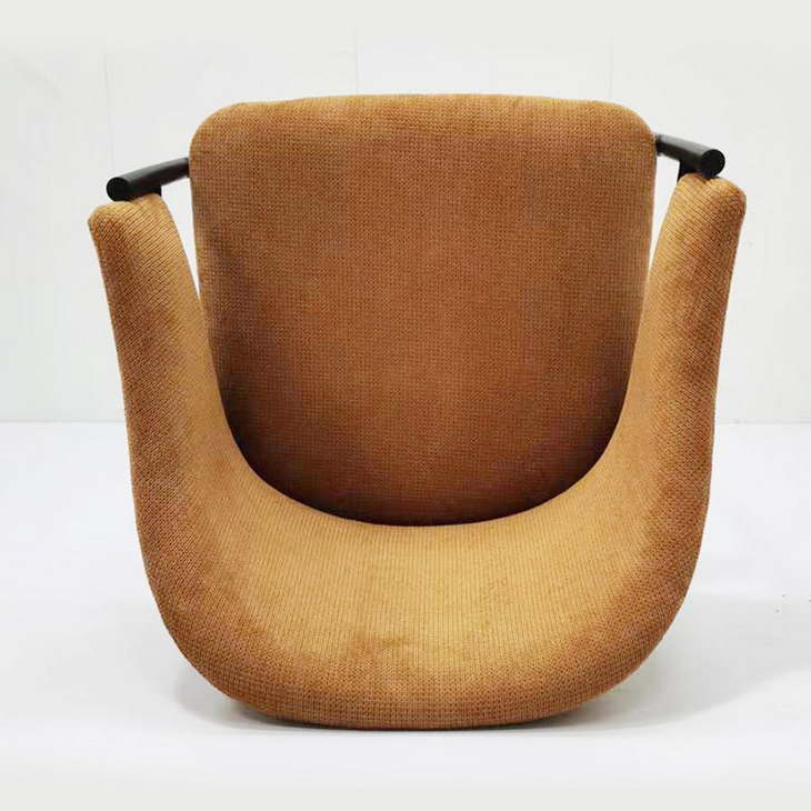 轻奢餐椅 妆椅 现代简约金属家用软包脚椅