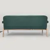 Fabric-covered sofa living room Nordic simple 3 seater sofa