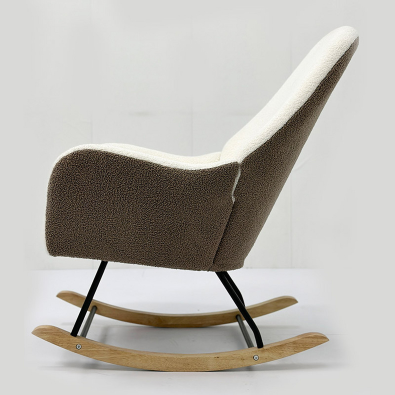 Light luxury single sofa Modern simple metal household soft foot chair