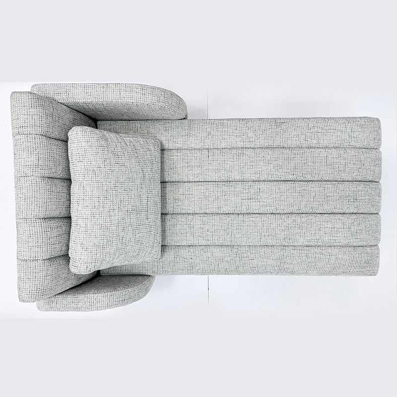 Light luxury chaise longue  Modern simple metal household soft Sofa