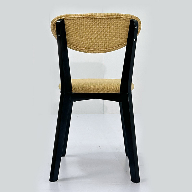 实木餐椅简约现代轻奢意式极简北欧家用餐厅椅LT-U4099-3