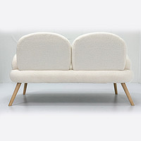Luxury two person modern simple metal foot upholstered sofaLT-U4071