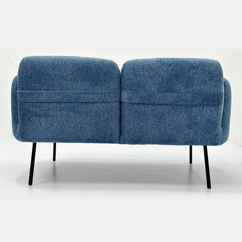 Italian style minimalist modern fabric living room double sofaLT-U4061