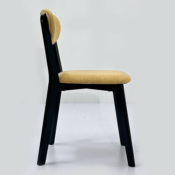 实木餐椅简约现代轻奢意式极简北欧家用餐厅椅LT-U4099-3