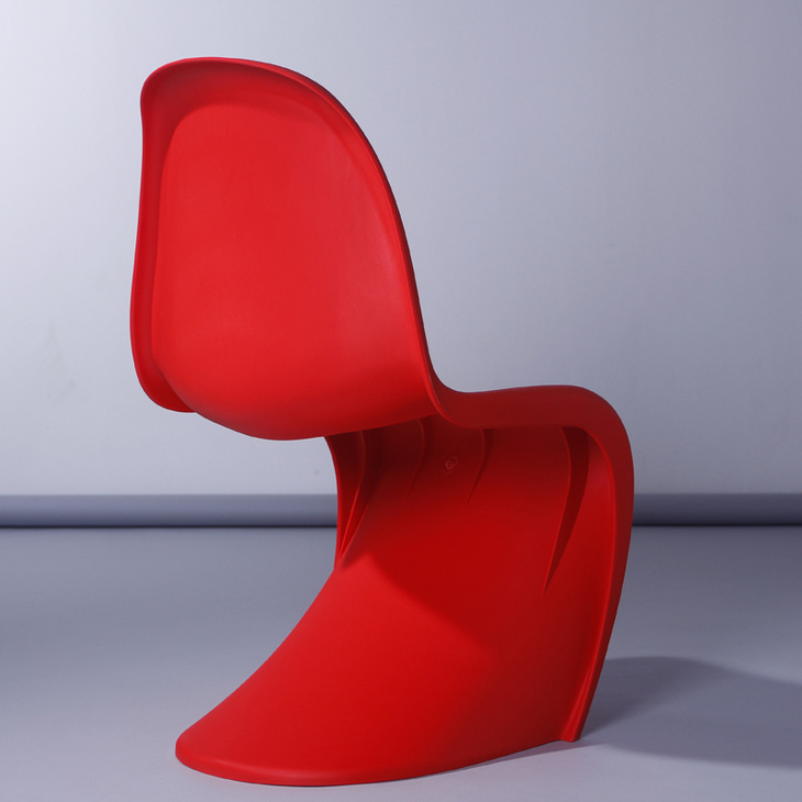 网红塑料潘东椅客厅餐厅卧室休闲椅