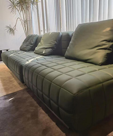 现代意式极简沙发