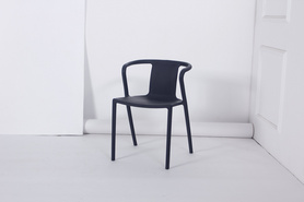 一体成型现代简约塑料椅