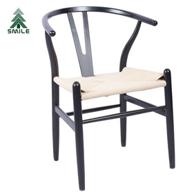批发低价餐厅椅家庭家具木腿现代设计自然餐椅