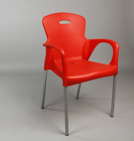彩色塑料PP椅简约培训办公会议休闲椅