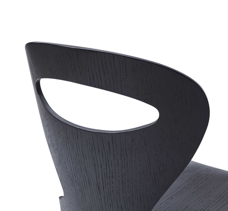 博文无扶手餐椅-Bowen Dining Chair