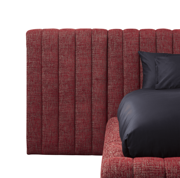 博文条纹 大靠背床-Bowen Bed Quilted Wide Headboard