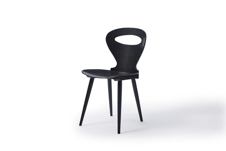 博文无扶手餐椅-Bowen Dining Chair