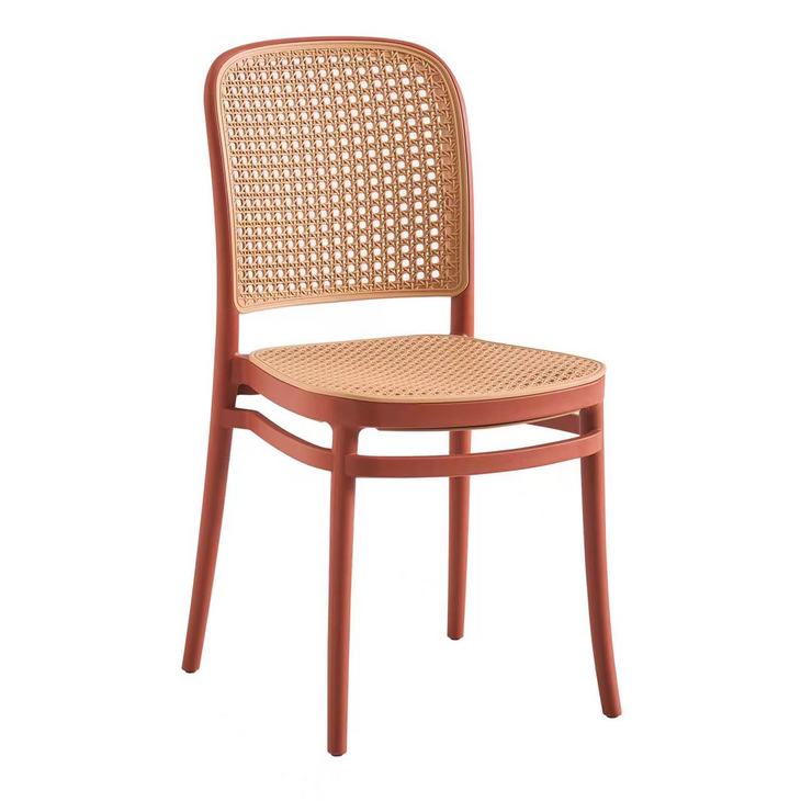 Wicker dining chair