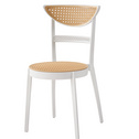 Wicker dining chair outdoor