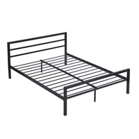 Metal bed frame -city bed