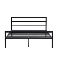 Metal bed frame -city bed