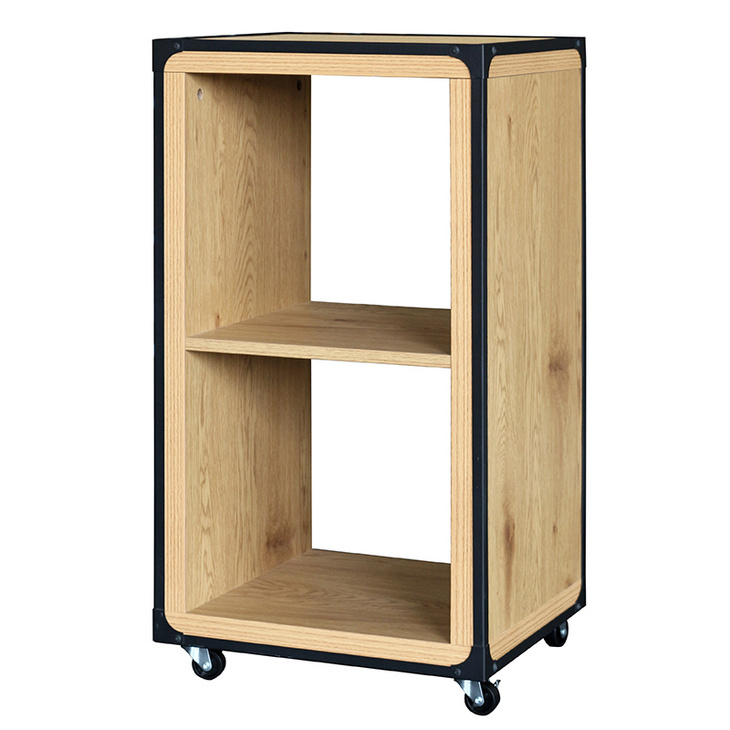 Hollow board two - compartment cabinet
