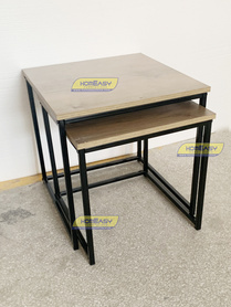 set of 2 side table套二茶几