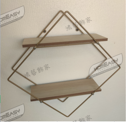 golden wall deco shelf金色挂墙架