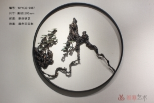 原创铁艺装置画