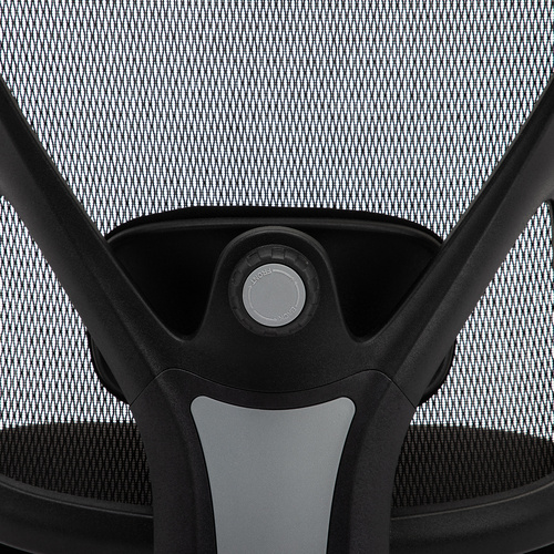 Home Office Desk Chair with Adjustable Headrest & Armrest, 90°-135° Reclining Chair, Rolling Swivel Mesh Chair, Black