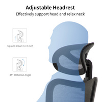 High-Back Computer Chair with Lumbar Support