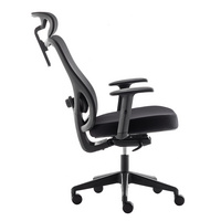 High-Back Computer Chair with Lumbar Support