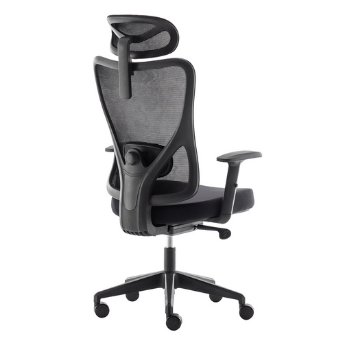 High-Back Computer Chair with Lumbar Support