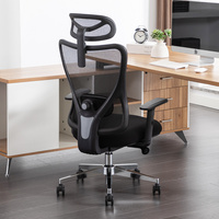 High-Back Computer Chair with Lumbar Support