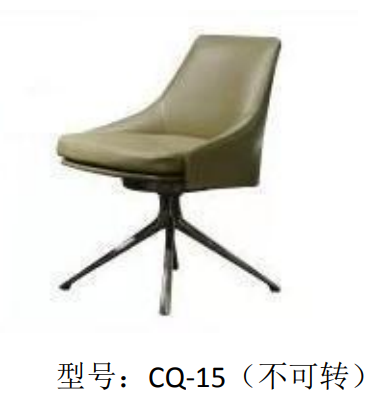 皮质休闲椅