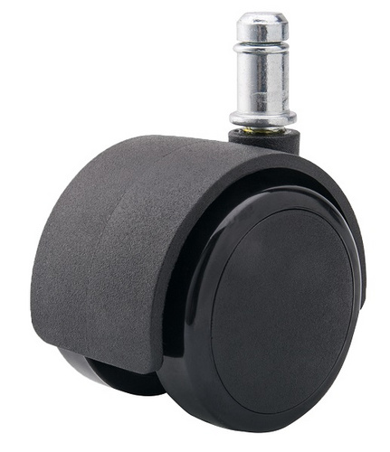 50mm/2寸腳輪，尼龍/PU，辦公椅專用，活動(dòng)柜用