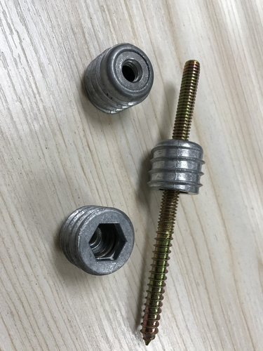 锌合金弹性螺母