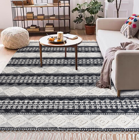 印度手工羊毛地毯-摩洛哥