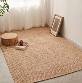 印度黄麻手工地毯-伴夏