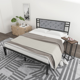 现代双人床/卧室床/标准床/定制床/铁架床/出口床/定制床