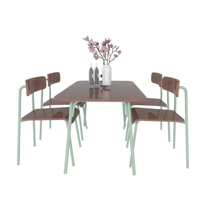 现代钢管餐桌椅/组合餐桌椅/家具餐桌/吧台桌椅/尺寸定制