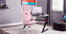 GH-8119粉色可爱电脑椅电竞椅