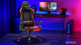 GH8131 黑红色现代时尚游戏椅电竞椅