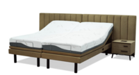 luxury smart massage bed wholesale electric adjustable bed base with Mattress OKin motor