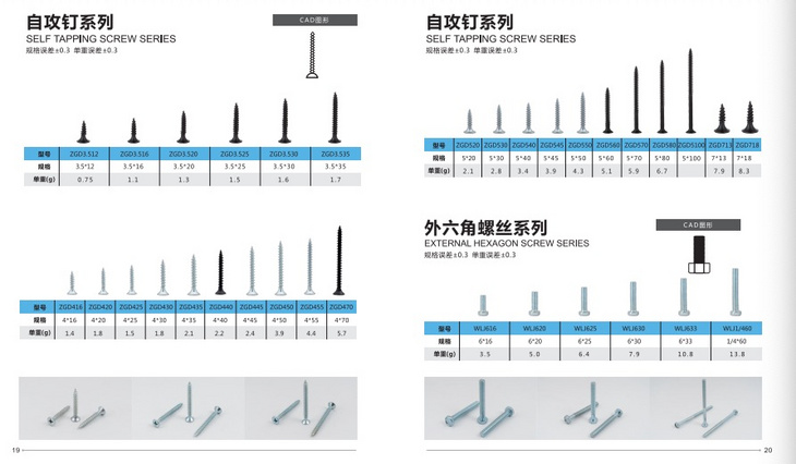 自攻钉系列