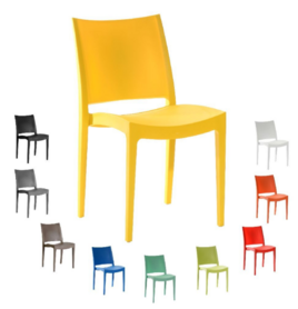Modern Style Dining Chair Simple Modern Design Chair Cheap Price Plastic Dining Room Chair