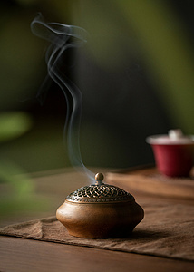 南美胡桃木（福袋香炉）