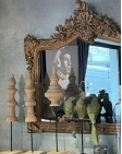 法式复古雕花镜