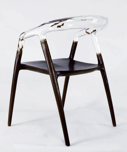 Dripping Chair (with Solid Wood)